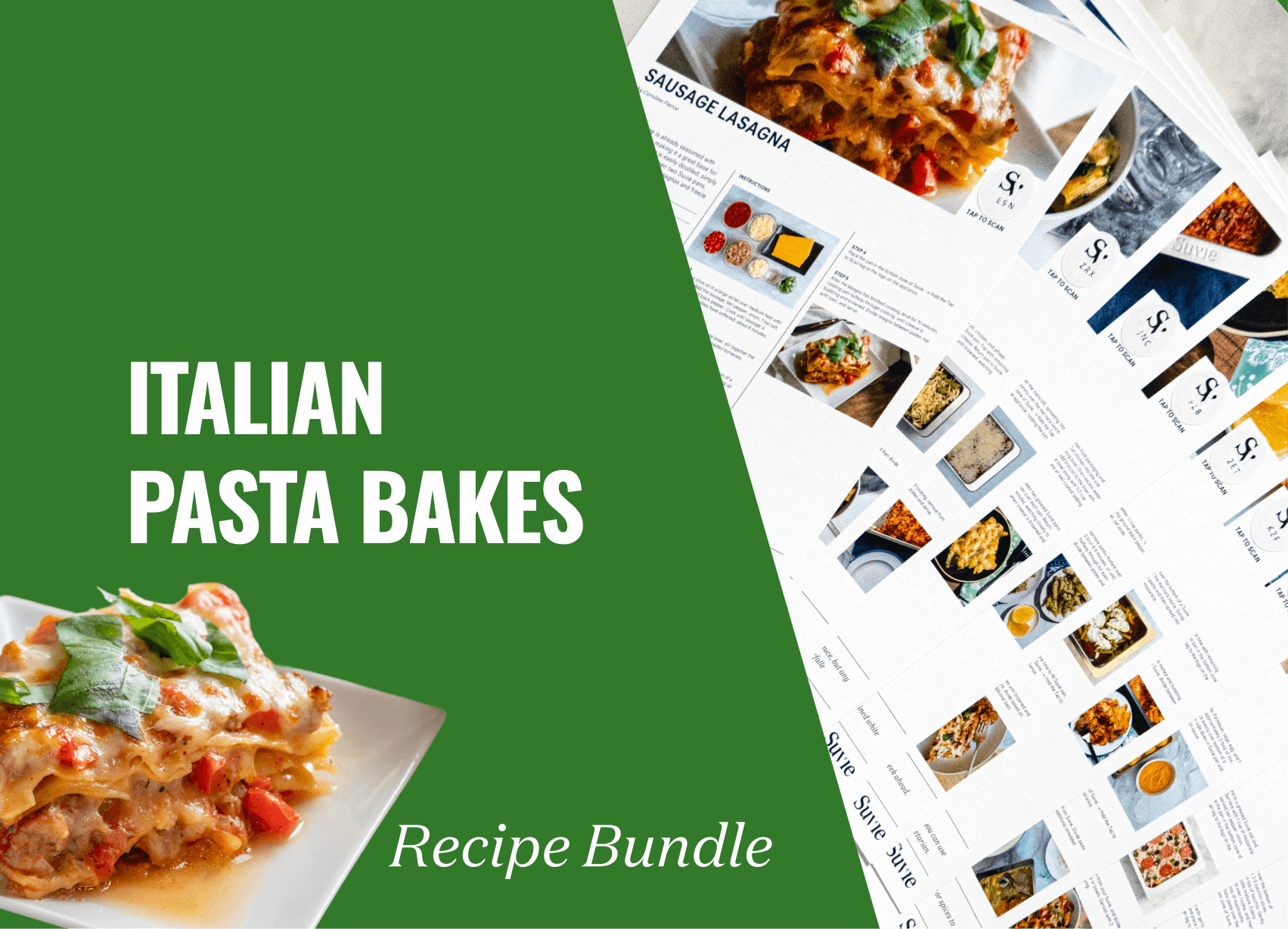 Italian Pasta Bakes Recipe Bundle