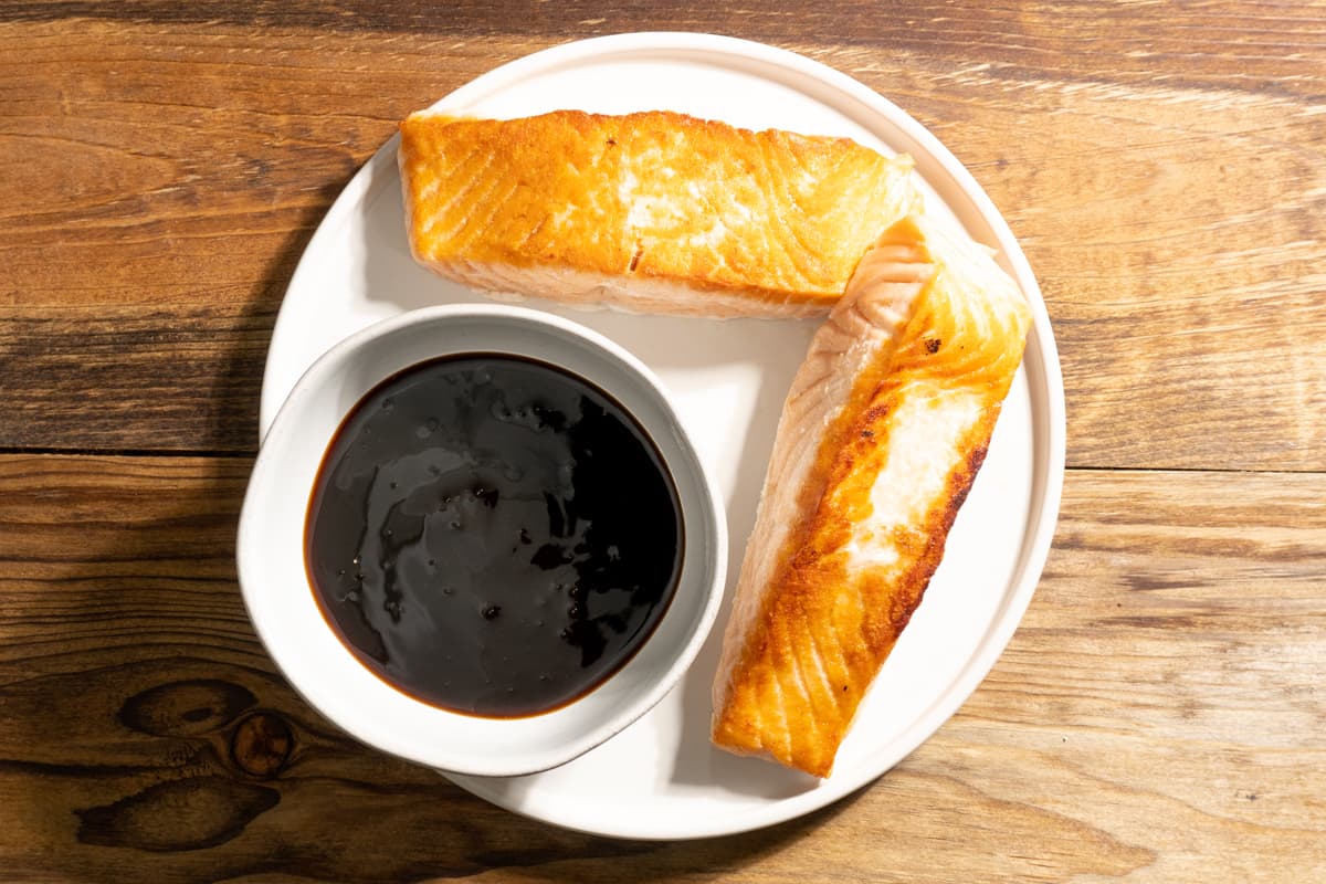 Atlantic Salmon + Choice of Sauce