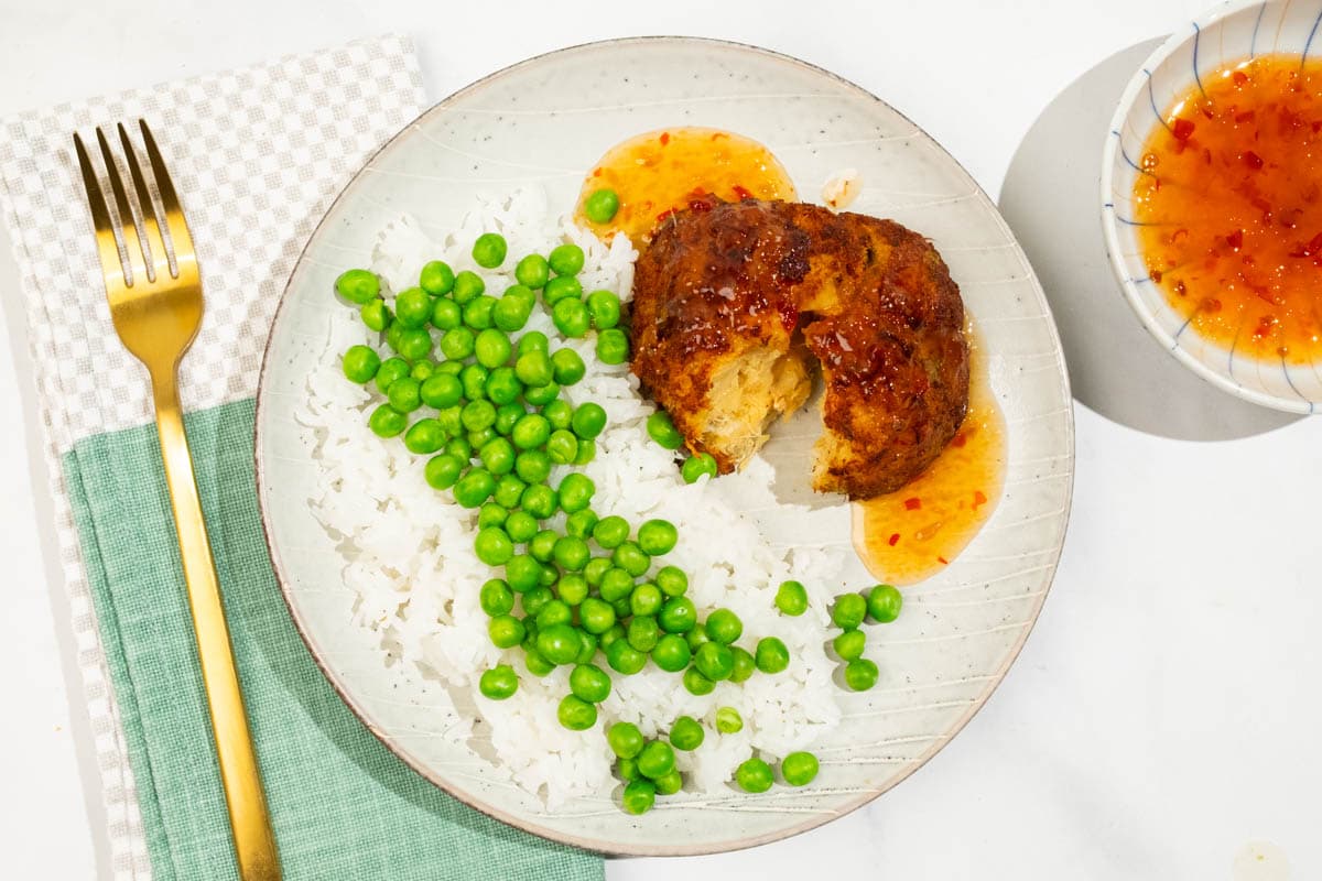 Sweet Thai Chili Crab Cakes