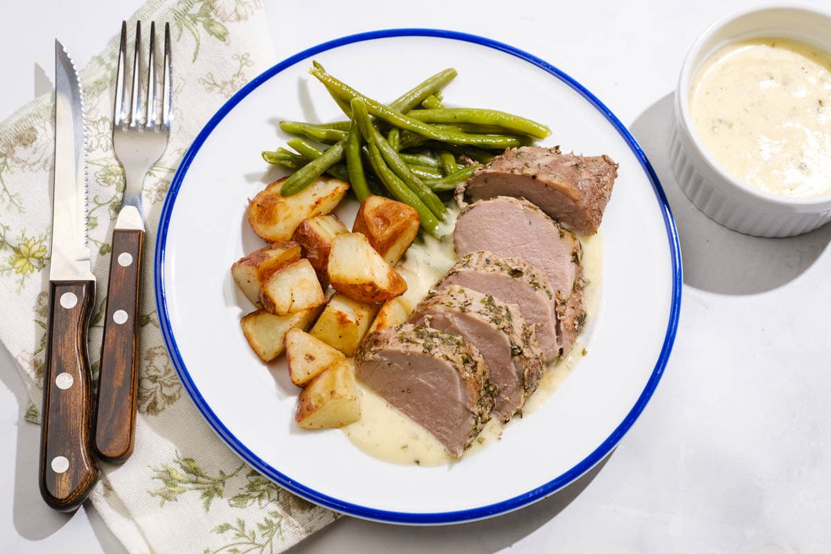 Lemon Herb Pork Tenderloin