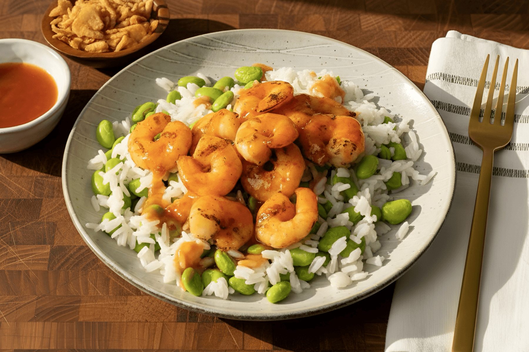 Sweet Chili Glazed Shrimp