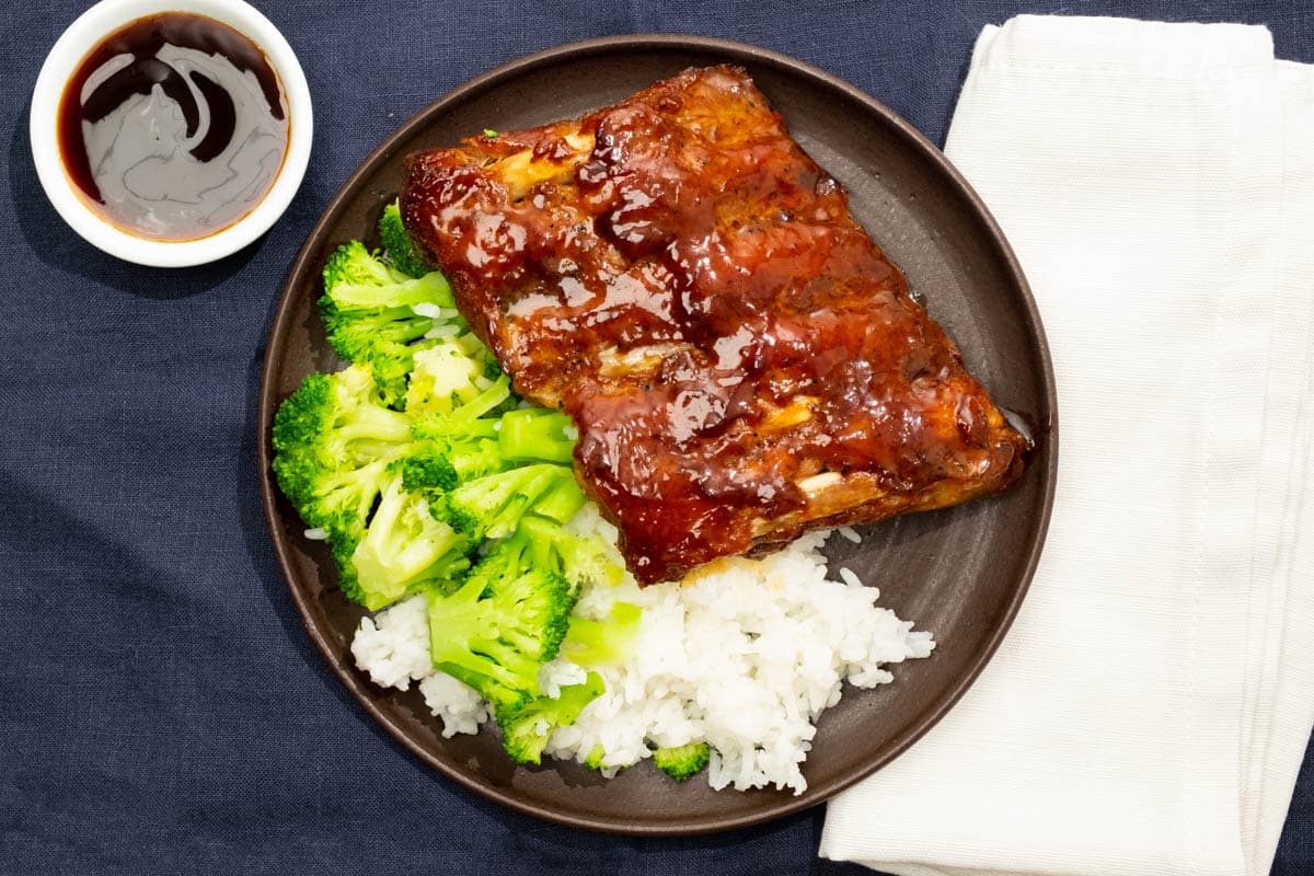 Teriyaki-Glazed Pork Ribs