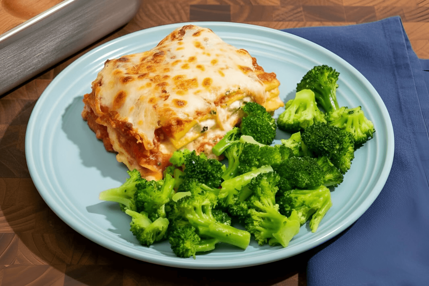 Family Style Cheese Lasagna