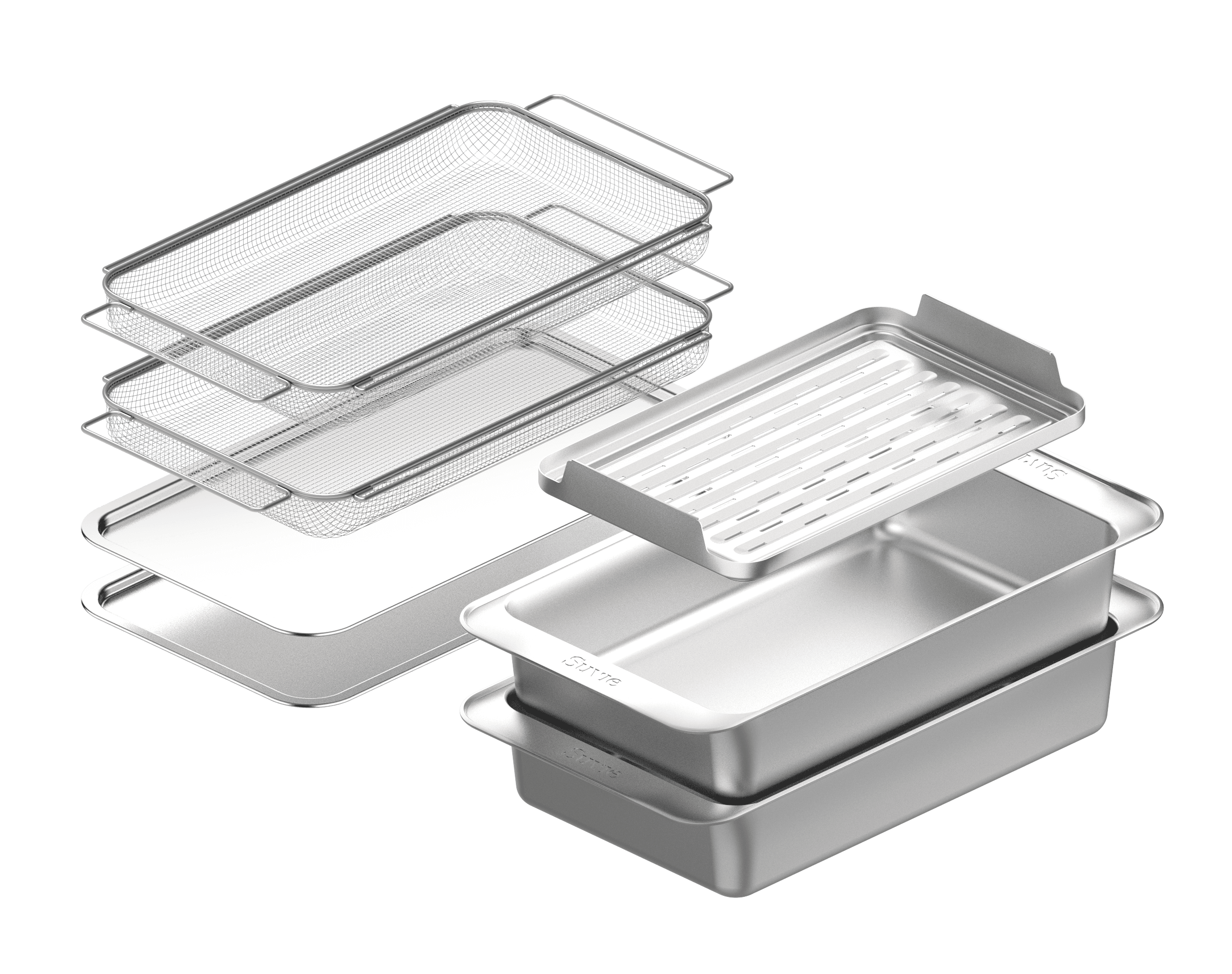 Extra Pan & Air Fry Set