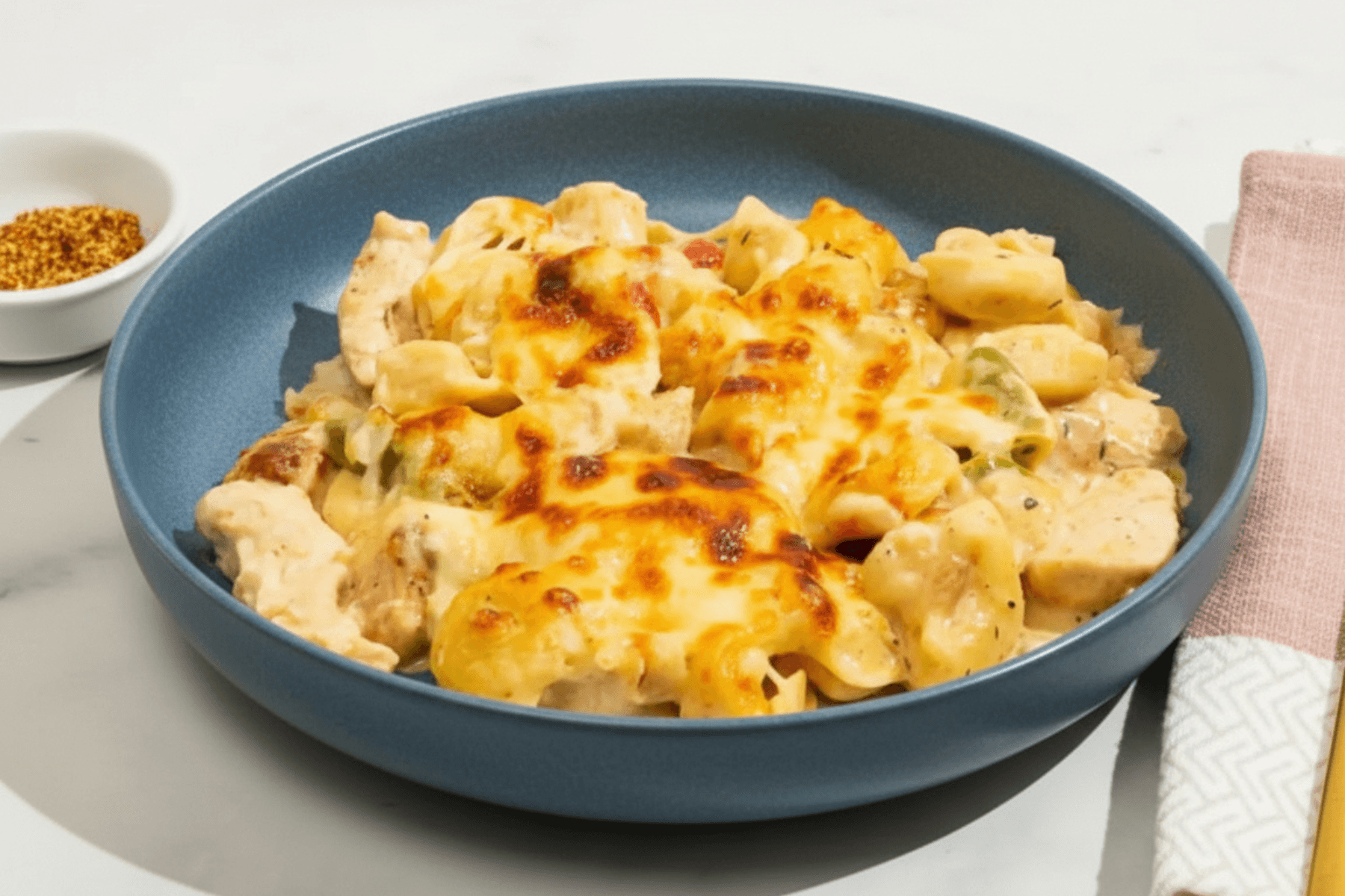 Creamy Cajun Tortellini