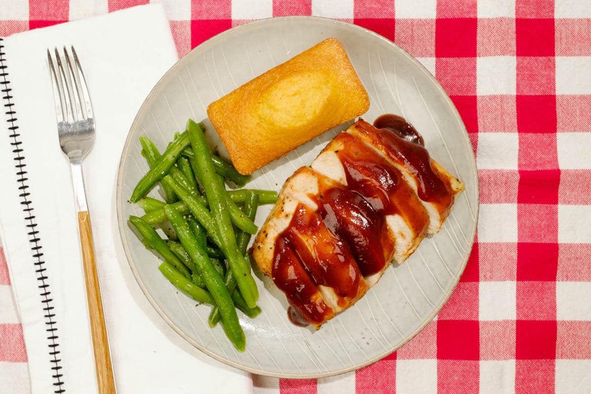 Sweet and Tangy BBQ-Glazed Chicken