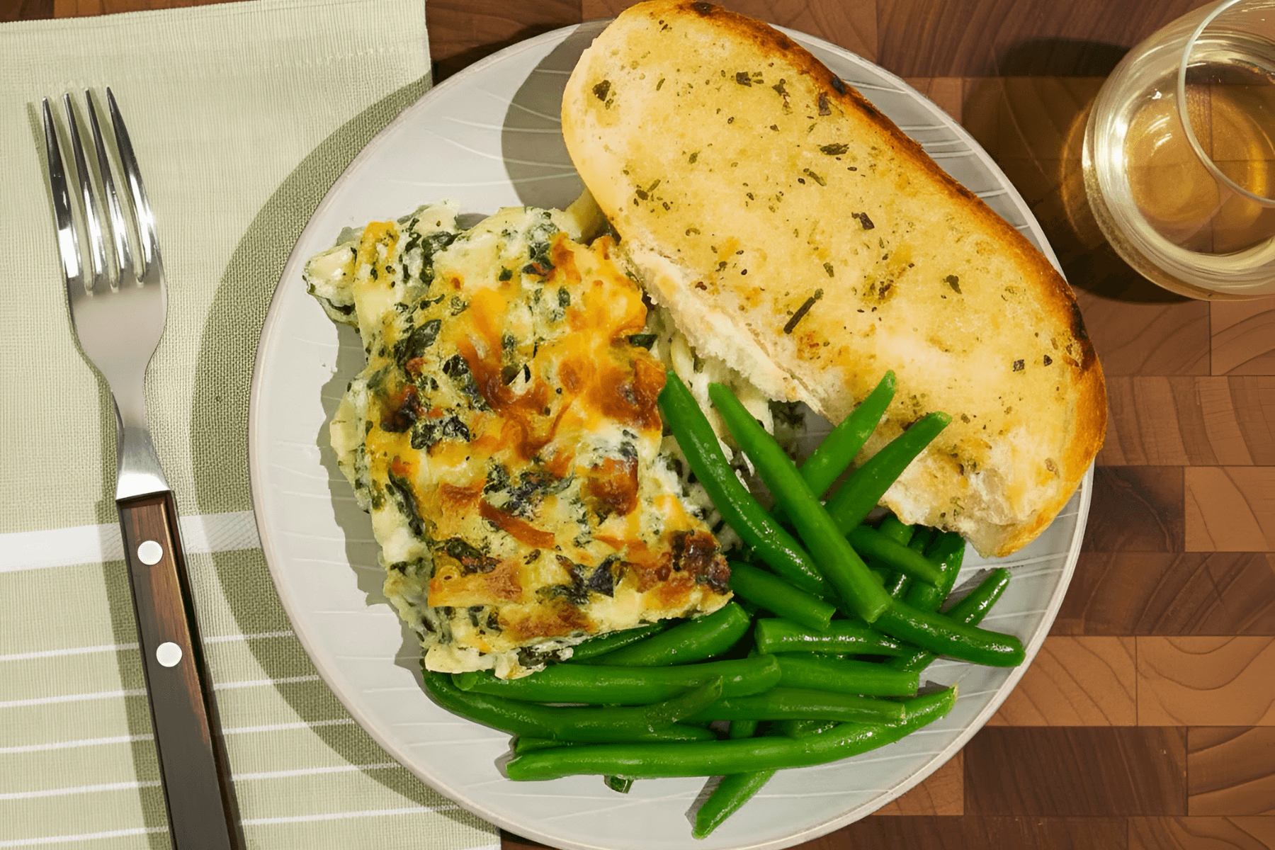 Chicken Florentine Pasta Bake