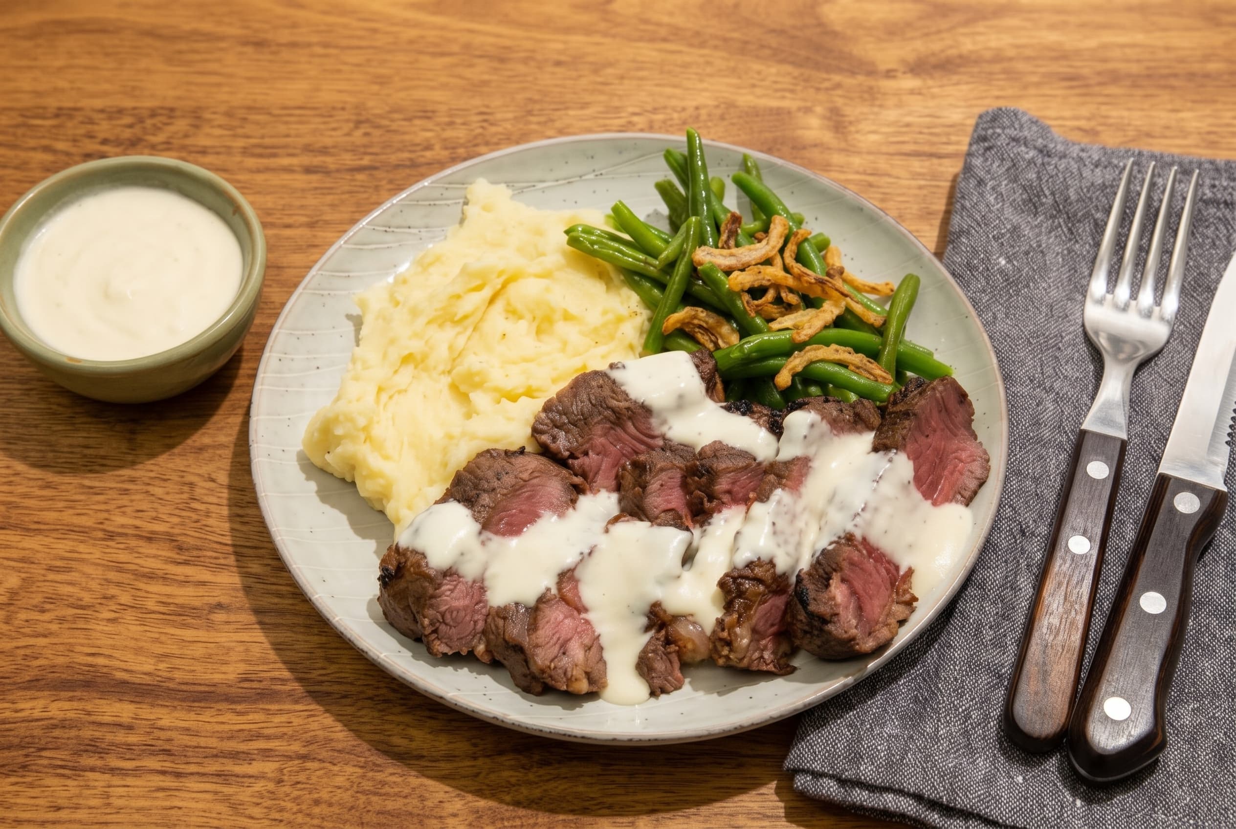 Prime Rib and Horseradish Sauce